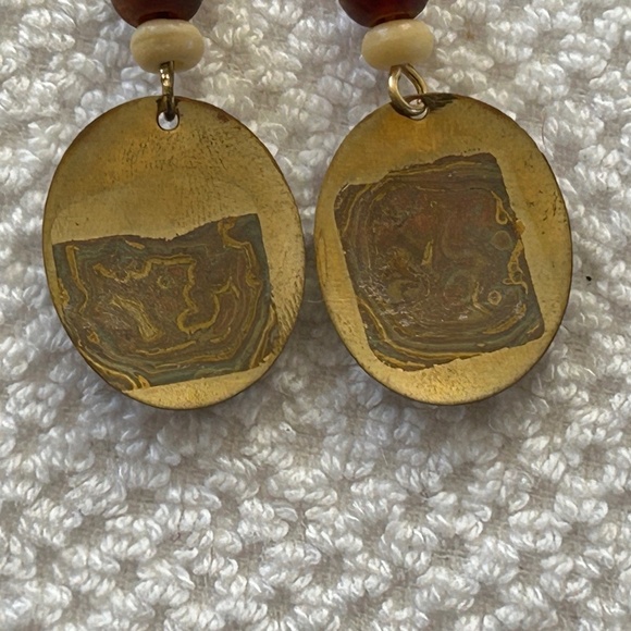 Chico's Tricolor Dangle Earrings - Picture 5 of 6